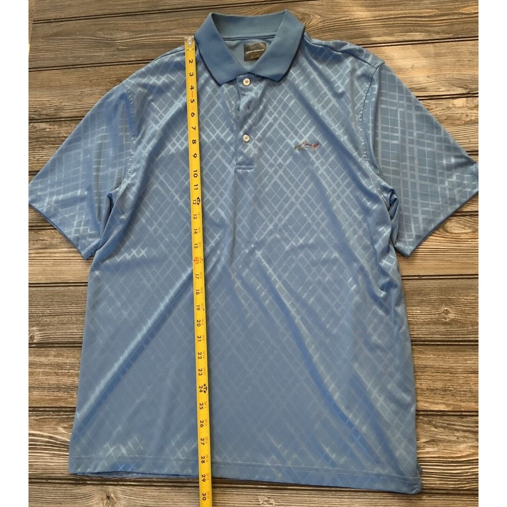 Lot Of 2 Greg Norman Golf Play Dry Polo Shirts Men’s Medium Casual Short Sleeve - Picture 3 of 11